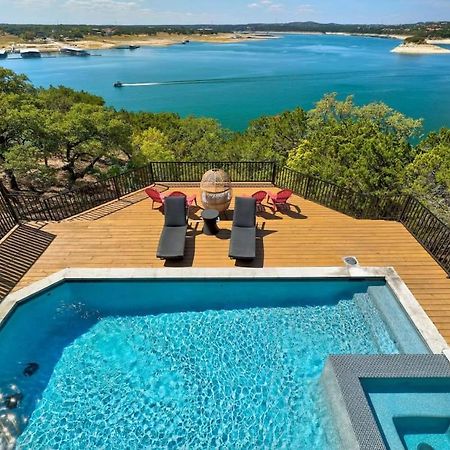 Atlantis On Lake Travis Pool Hot Tub Dock Villa Leander Eksteriør bilde