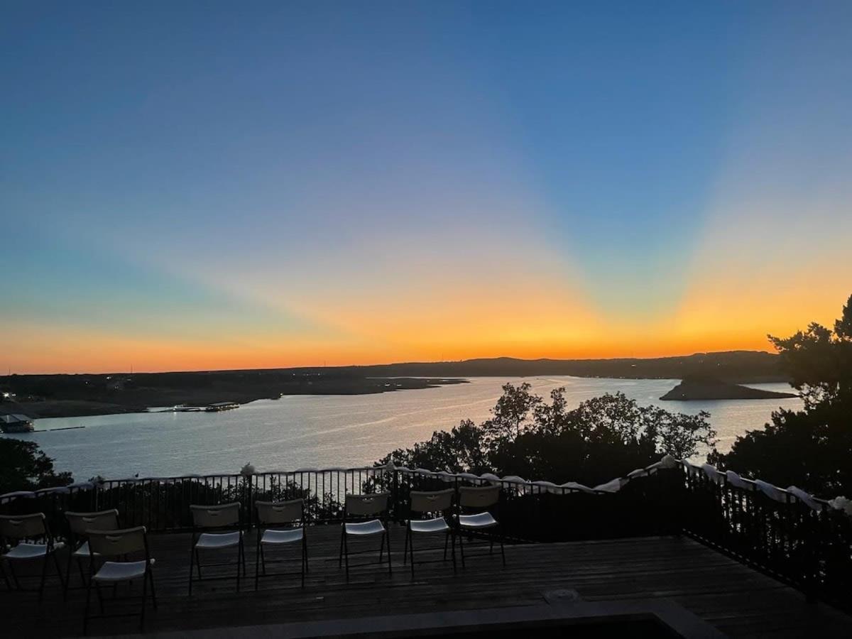 Atlantis On Lake Travis Pool Hot Tub Dock Villa Leander Eksteriør bilde