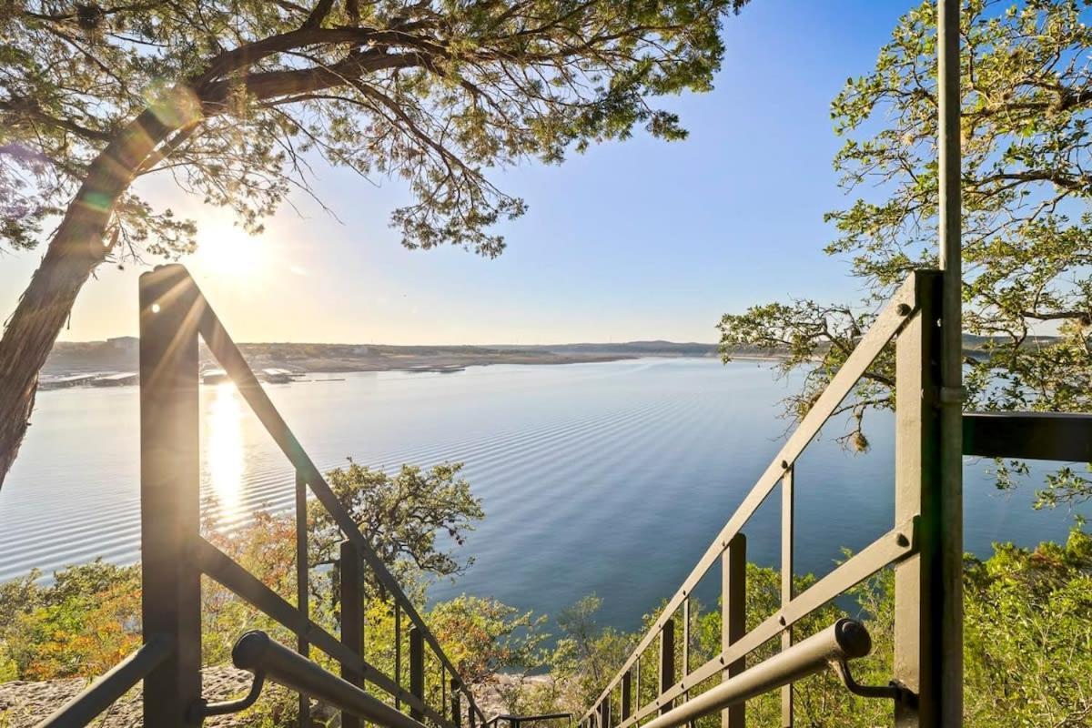 Atlantis On Lake Travis Pool Hot Tub Dock Villa Leander Eksteriør bilde