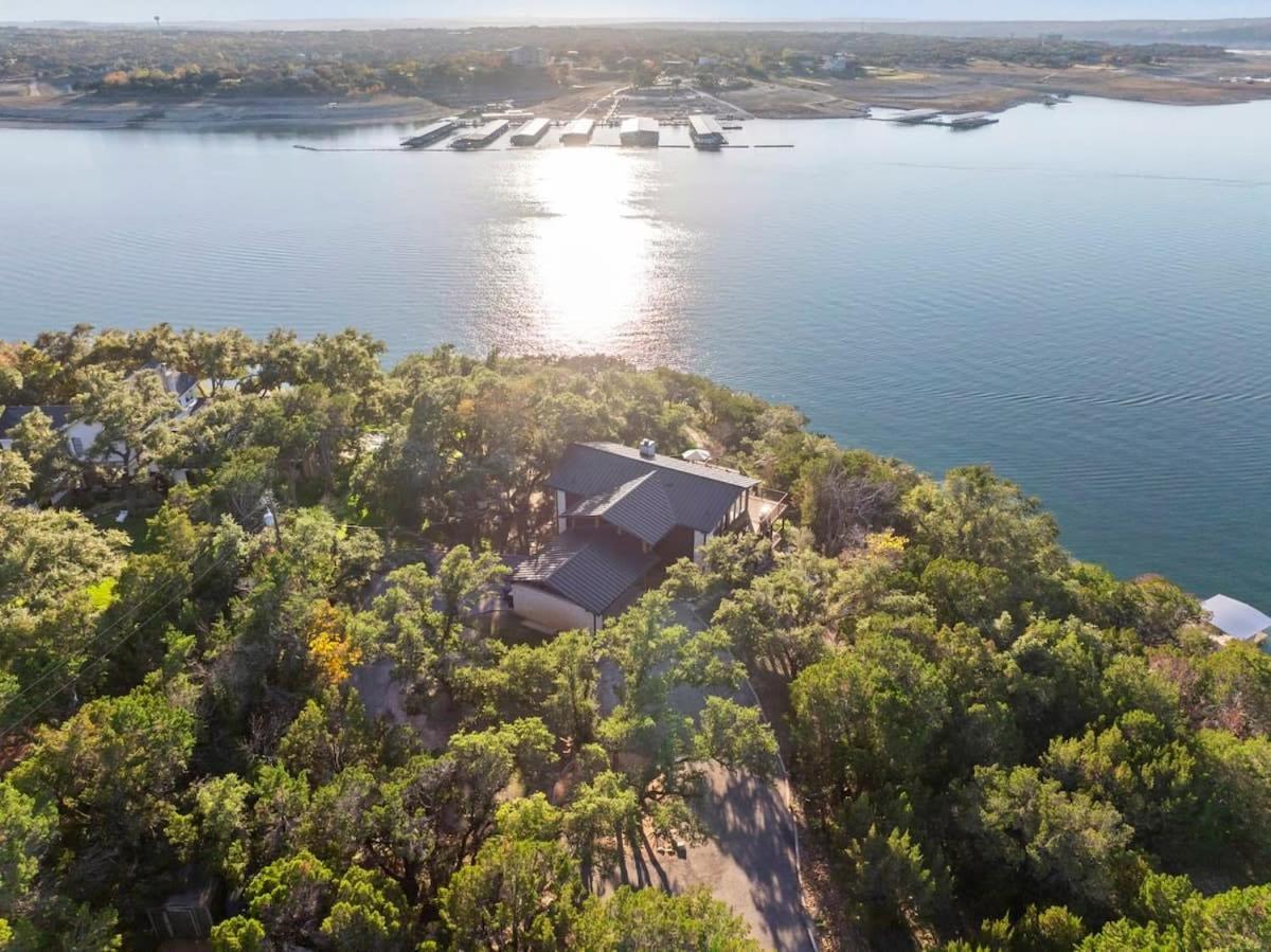 Atlantis On Lake Travis Pool Hot Tub Dock Villa Leander Eksteriør bilde